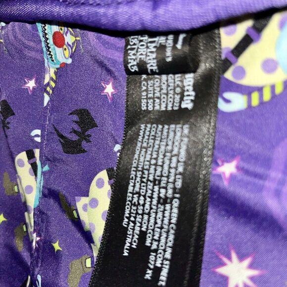 Loungefly Nightmare Before Christmas Clown Backpack Glows In The Dark Exclusive - Picture 15 of 16